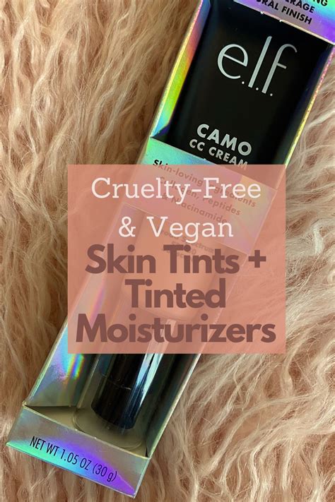 cruelty free vegan tinted moisturizer.